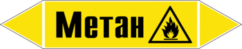 Маркировка трубопровода "метан" (пленка, 252х52 мм) - Маркировка трубопроводов - Маркировки трубопроводов "ГАЗ" - Строительный магазин