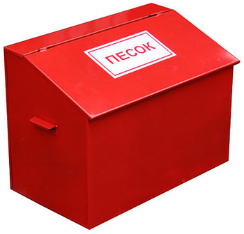 Ящик для песка (0,3 м3) разборный - Пожарное оборудование - Пожарные ящики для песка - Строительный магазин